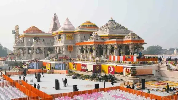 रामजन्मभूमि परिसर में गैस पाइपलाइन फटी, मची अफरा-तफरी