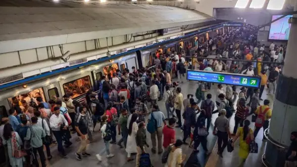 दिल्ली के 11 मेट्रो स्टेशनों पर एंट्री-एग्जिट बंद
