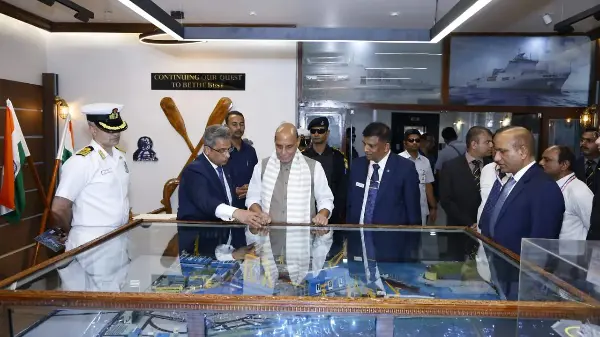 एचएसएल ने 300 टन की स्वदेशी गोलियथ क्रेन और अपग्रेडेड स्लिपवे-4 खोला