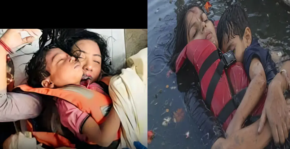 बरगी डैम हादसे के बाद वायरल मां-बेटे की तस्वीर निकली फर्जी