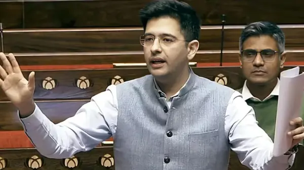 राघव चड्ढा हटाए गए राज्यसभा उपनेता पद से