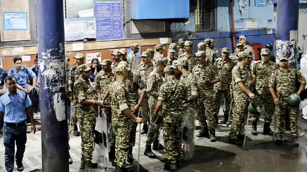 Kolkata Pandal Arrests
