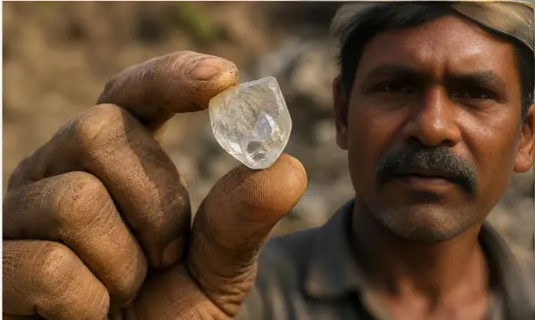 पन्ना में दंपति को दो दिन में मिले चार हीरे