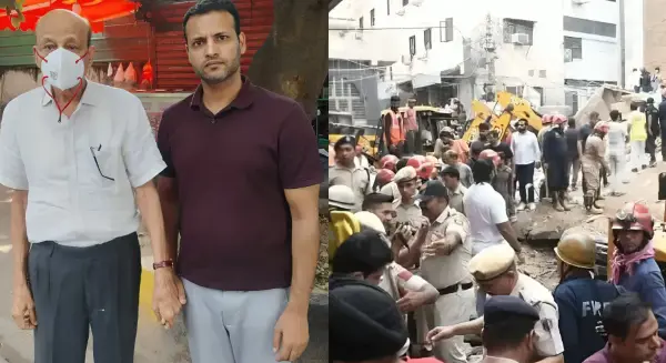 सत्य निकेतन PG बिल्डिंग हादसा