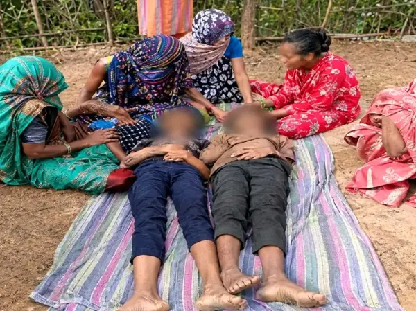 ब्यौहारी में कुएं में डूबे भाई-बहन