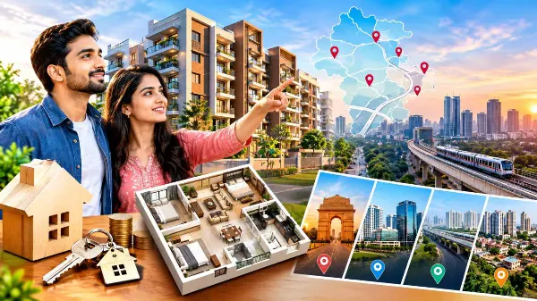 60-75 लाख में NCR में 2BHK कहां मिलेगा?