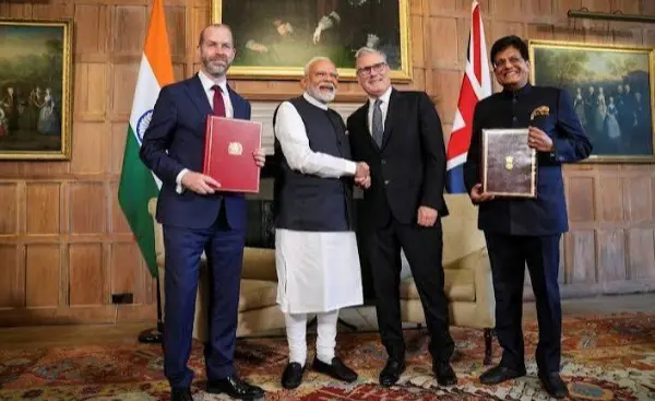 भारत-UK FTA से व्यापार और रोजगार को मिलेगा बड़ा बढ़ावा