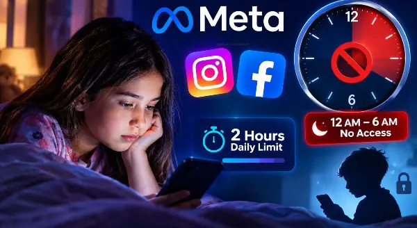 बच्चों के लिए Instagram-Facebook पर लगेगा ‘Digital Bedtime’