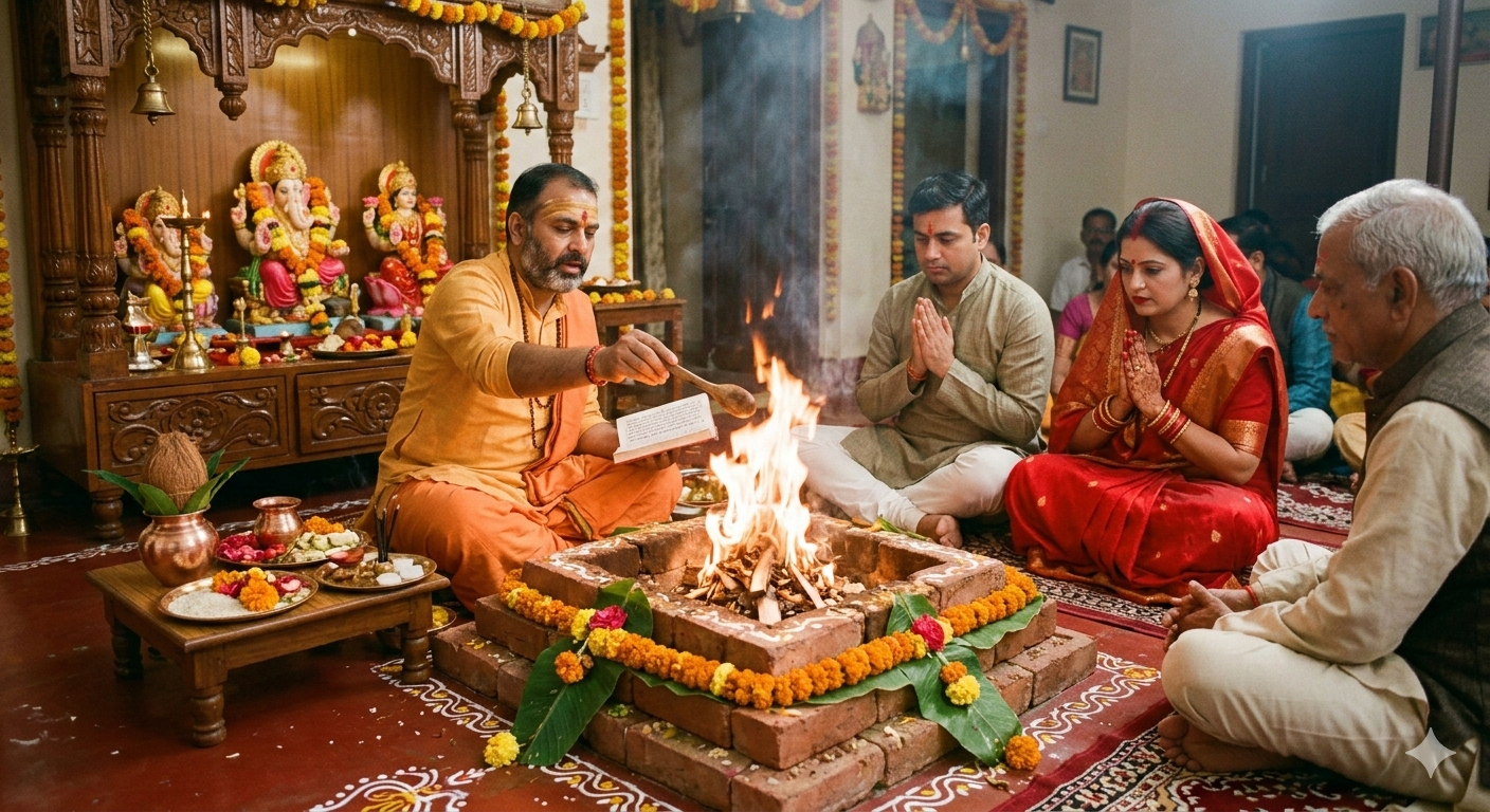 पूजा एवं हवन